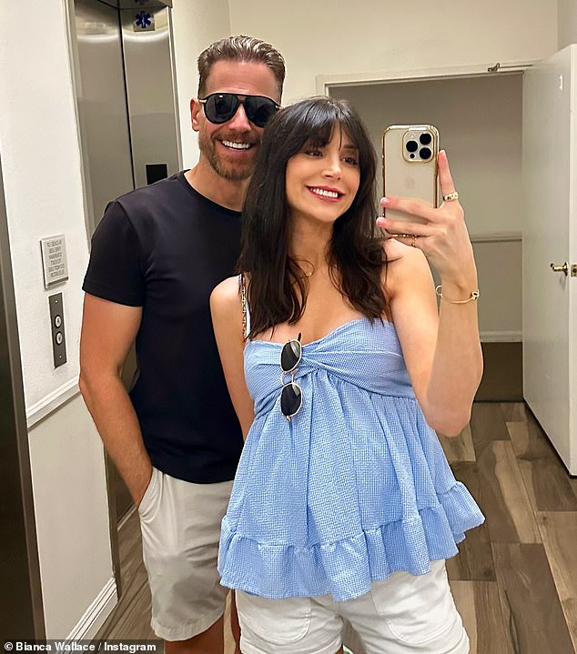The actress, 33, shared a 'slice of life lately' on her Instagram page on Monday, but among the smiling selection of photos was a scathing warning