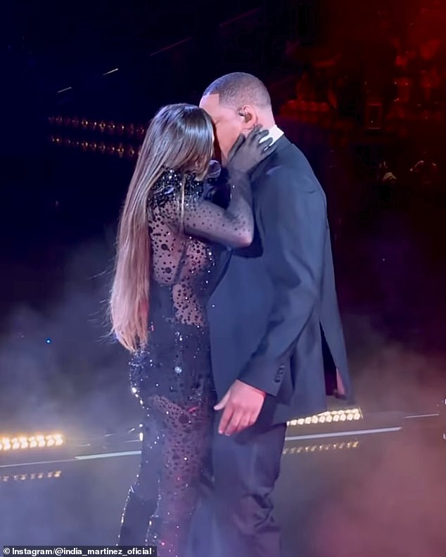 In February, Will raised eyebrows for an 'inappropriate' flirty display and an apparent kiss with singer India Martinez in Miami