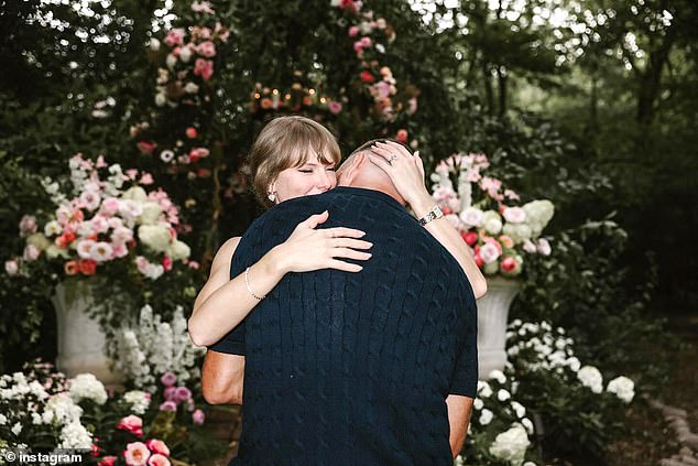 The couple announced their betrothal to the world on Tuesday