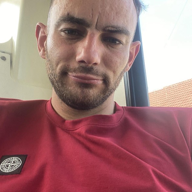 Witnesses recalled how paramedics desperately tried to save him but he was declared dead at the scene