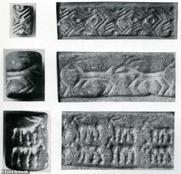 Independent researchers analyzed images from the site, which showed intricate seals from a forgotten civilization they believe could be around 20,000 years od