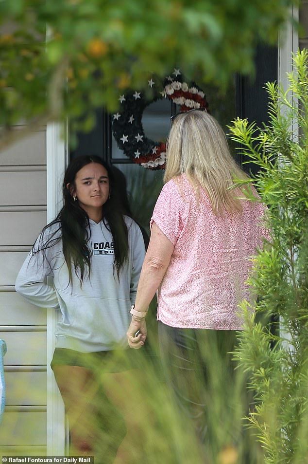 17-year-old Corinne Belviso talked to a Daily Mail reporter outside her home telling her she considered Trey Wright a friend. Now she is. charged with his murder