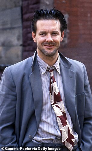 The former Hollywood hotshot was unrecognizable from the charming, rugged looks he was known for in his heyday (PICTURED: on the set of Angel Heart in 1986)