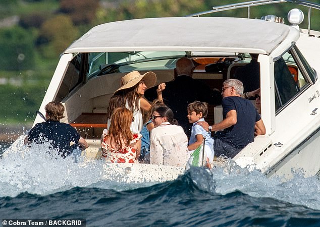 Back in 2019, George raised funds with Omaze via a contest in which a couple could meet him and Amal at the villa