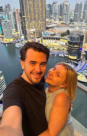Savings: Ed Jennings and his partner, Dasha Sakhno want to send 12-year-old Eva to a fee-paying school