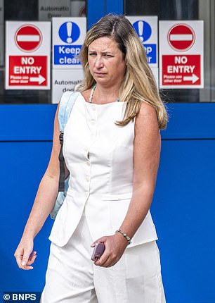 Williamson outside court