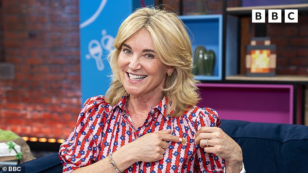 It was also revealed this week that Anthea had finally been awarded the prestigious Gold Blue Peter badge