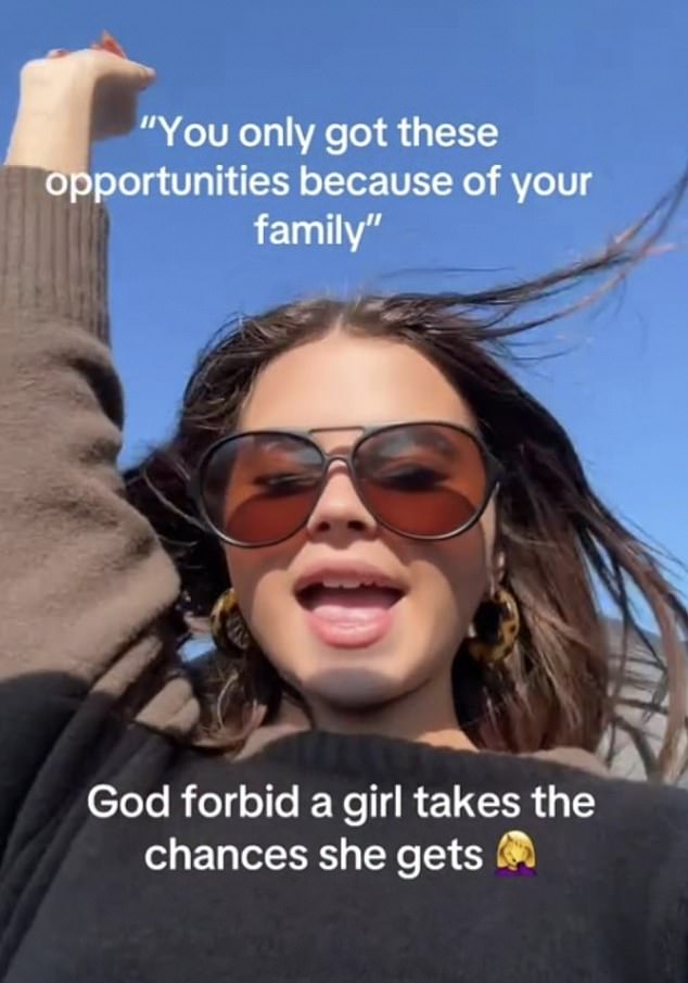 Scarlett has 206,000 followers on TikTok and a further 142,000 fans over on Instagram – with both accounts launched when she turned 16 in October