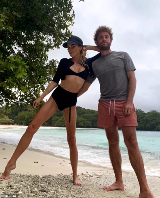 Inigo and Victoria, both pictured, spent months during the Covid pandemic 'on the run' together