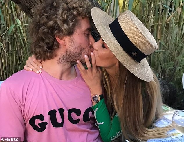 Elsewhere earlier this year Victoria welcomed a second daughter, just a year after she hastily tied the knot with her husband following his release from prison. Both pictured