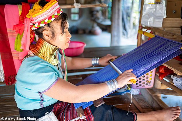 The villages claim to offer the chance to watch the women going about their daily routine