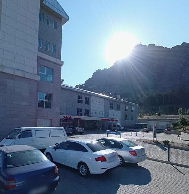 A groom died of his injuries after being hit by celebratory gunfire on his own wedding day in northern Turkey, local media reported on Wednesday. Pictured: Sebinkarahisar State Hospital