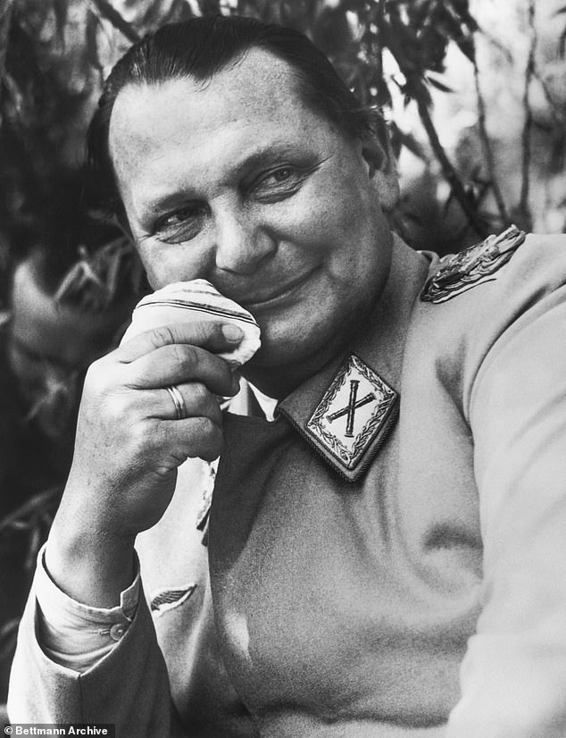 An investigation into how the portrait may have gotten to Argentina, led reporters to Friedrich Kadgien - who once served as top Nazi official Herman Goering's (pictured) financial adviser