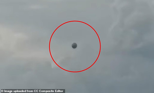 The Buga Sphere recovered in Colombia (pictured) remains one of the only pieces of physical evidence tied to metallic orb sightings worldwide