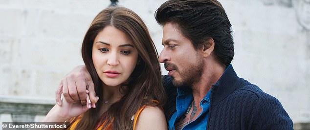 Over the years, Shah Rukh has experimented with different facial hair styles as well as growing out his locks for different roles. He is seen here in a still from the 2017 Bollywood remake of When Harry Met Sally, titled Jab Harry Met Sejal