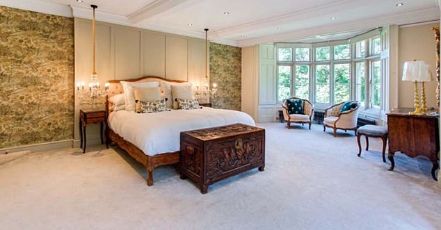 The 16,000 square foot property includes a ¿principal suite¿ on the first floor featuring a grand bedroom, central bathroom and fully-fitted dressing room