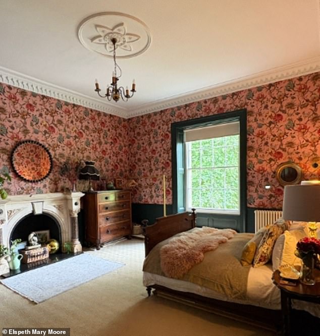 Charlotte also revealed that they have locks on their personal wardrobes to stop guests snooping and extra storage space in the basement for all their personal items