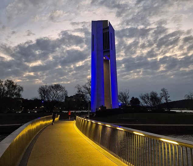 Australian Federal Police1h  ·AFP Commissioner Reece P Kershaw APM has laid a wreath at the National Police Memorial in Canberra to pay tribute to the two Victoria Police officers who died in the line of duty yesterday.The National Carillon has been lit up in blue in honour of Detective Leading Senior Constable Neal Thompson and Senior Constable Vadim de Waart.Our thoughts remain with their families, friends and colleagues.