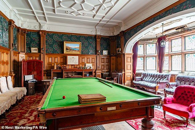 The Category A listed castle is on the market for offers over £750,000