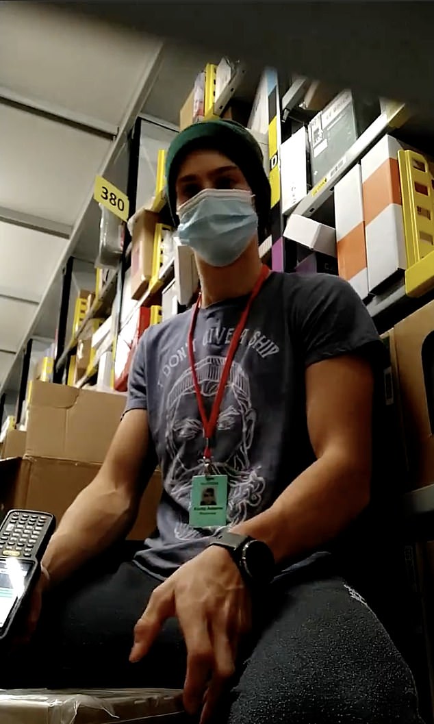Rozentals had turned to taking shifts in an Amazon warehouse as his Lottery funding was not enough - then he found OnlyFans
