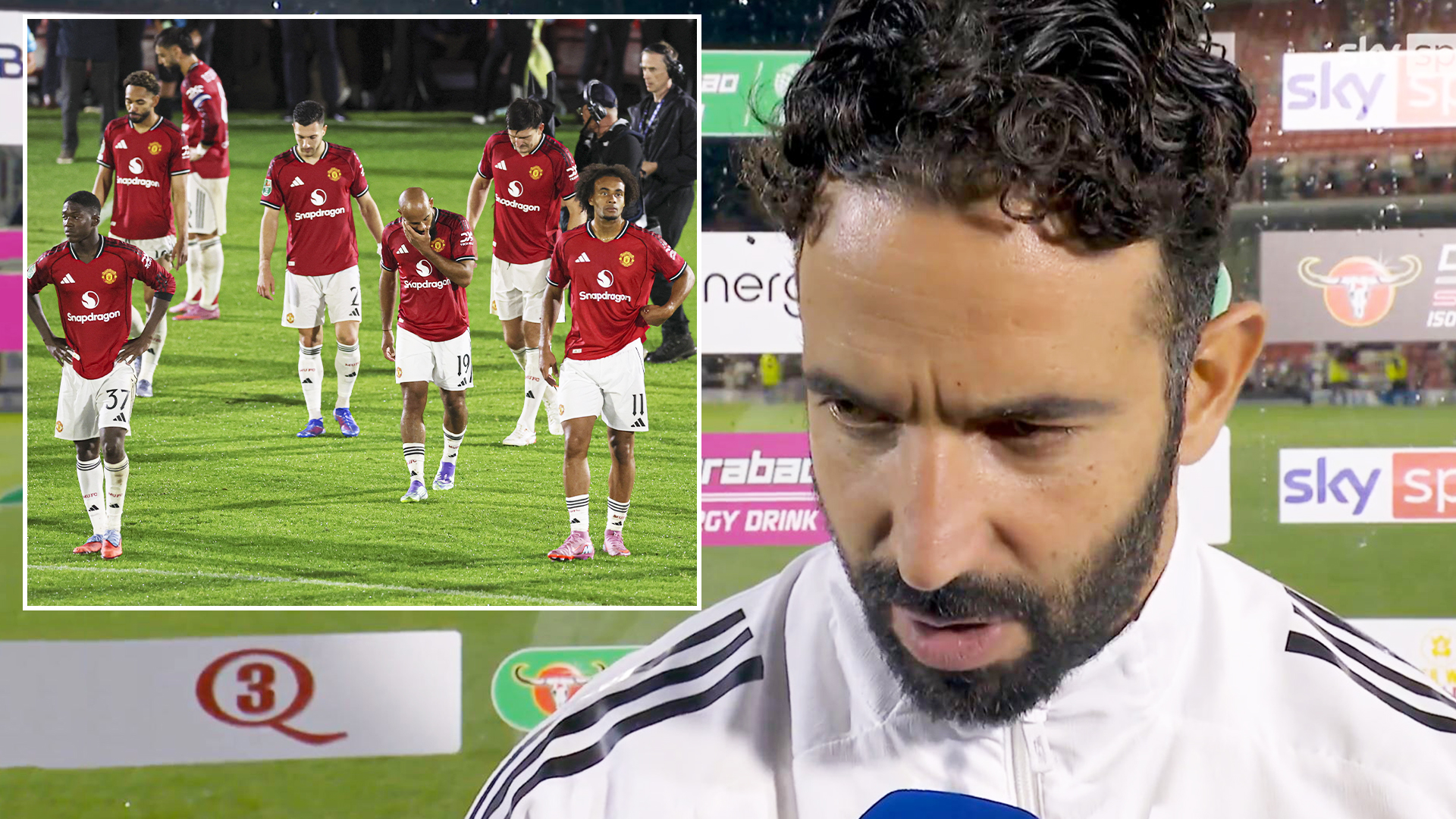 'We were completely lost' - Ruben Amorim issues grovelling apology to Man Utd fans after Grimsby embarrassment