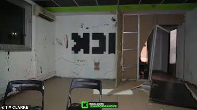 Interior of the studio where JP died