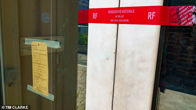 His heartbroken mother Joselle visited the studio at Drap on the outskirts of Nice late Friday night after travelling 600 miles from Moselle where she lives
