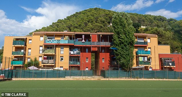 When the Daily Mail visited the run-down housing estate of La Condamine where Graven and his friend Owen Cenazandotti lived, a police car was touring the streets, keeping a watchful eye on a gaggle of youths