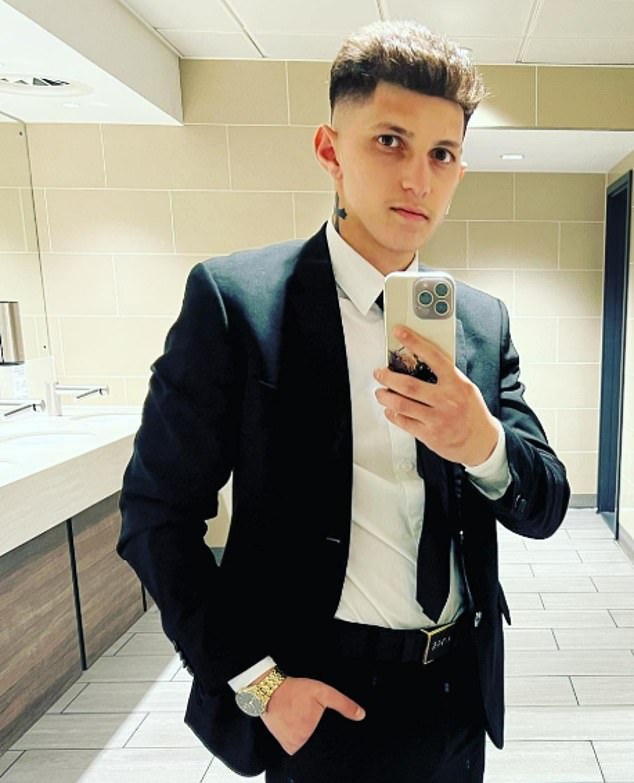 Despite rabble rousers such as Tommy Robinson and Elon Musk suggesting that the man who filmed it was a small boat illegal migrant, we can reveal Fatos has lived in the UK for four years