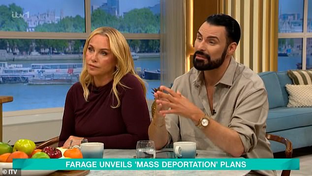 The 36-year-old presenter was hosting yesterday's This Morning show with Josie Gibson