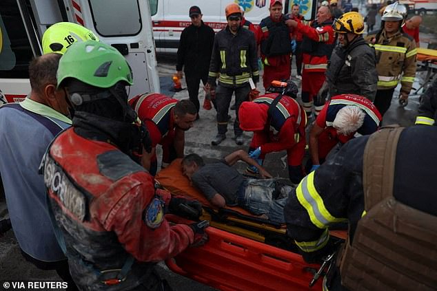 Several people had to be rushed to the hospital for emergency treatment