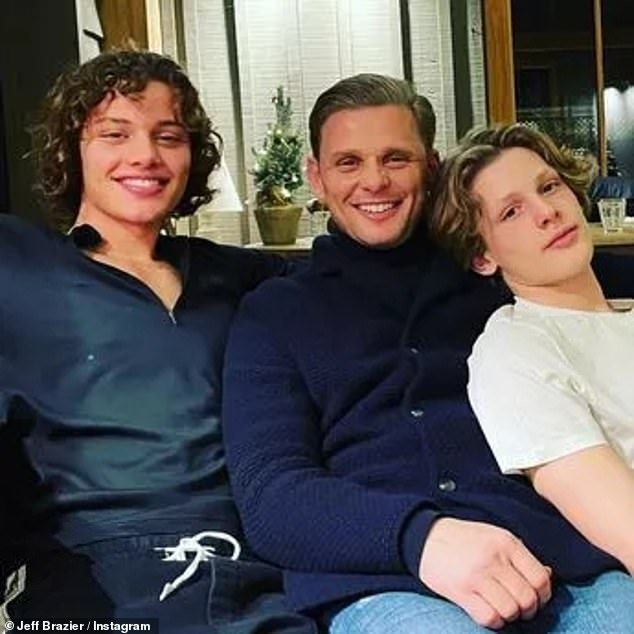 It was previously revealed that Jeff (centre) had set up a court date to stop Freddy (right) from seeing his grandmother, amid rising concerns over his well-being (pictured with Bobby, left)