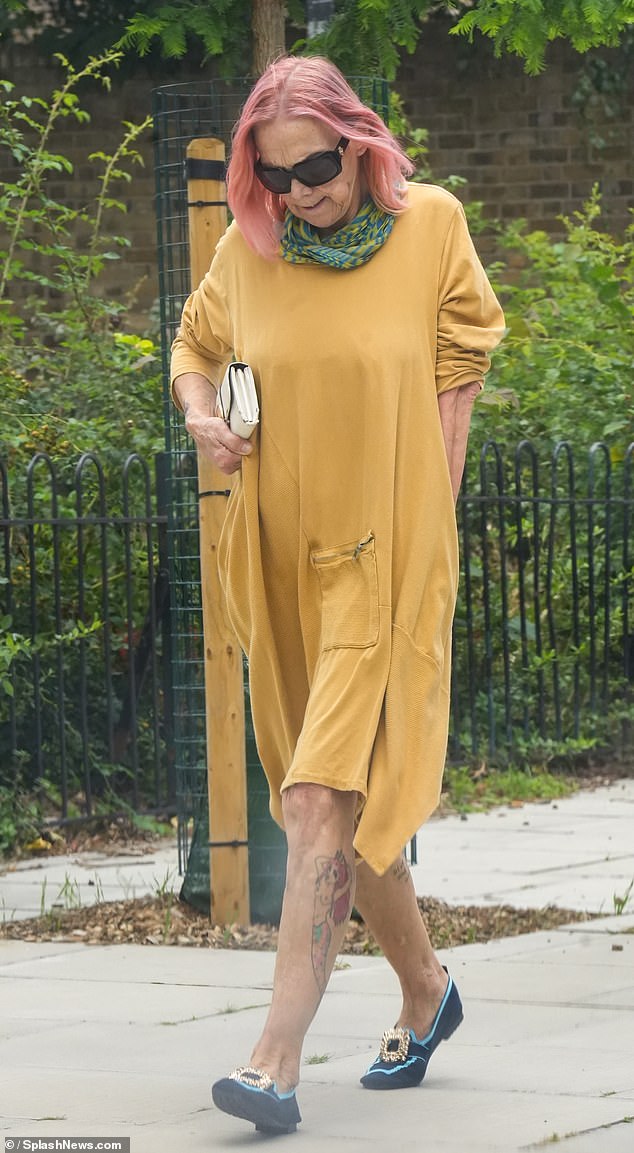 Freddy also claimed that he was fearful his grandmother Jackiey would end her life if he did not 'prioritise' their relationship, amid her ongoing feud with his father Jeff (Jackiey pictured last week)