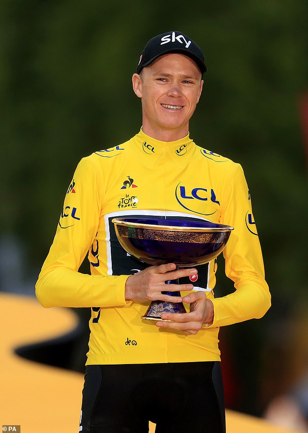 Froome is a British cycling legend and has won four Tour de France titles in his 18-year career