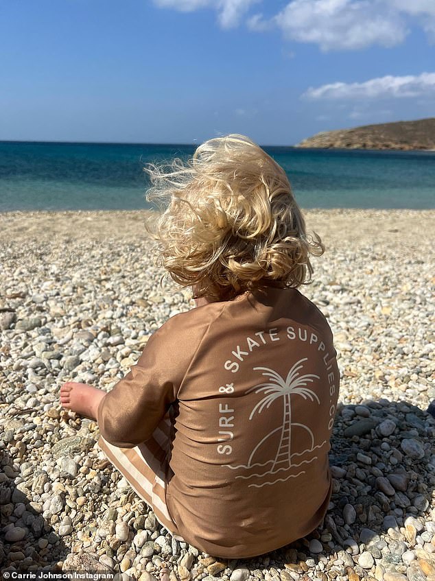 The Johnson family were visiting Greece¿s second largest island of Euboea, also known as Evia