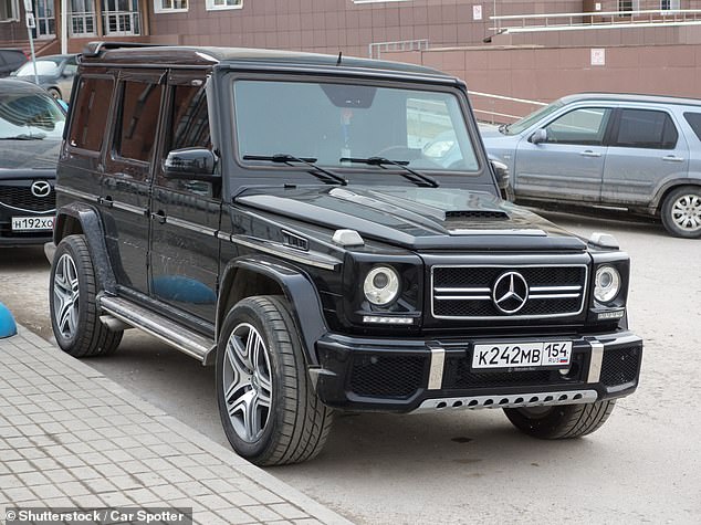 It is said he used cash given to him to buy a 2025 Mercedes Benz G-Wagon (file photo) and three Teslas, including a Cybertruck