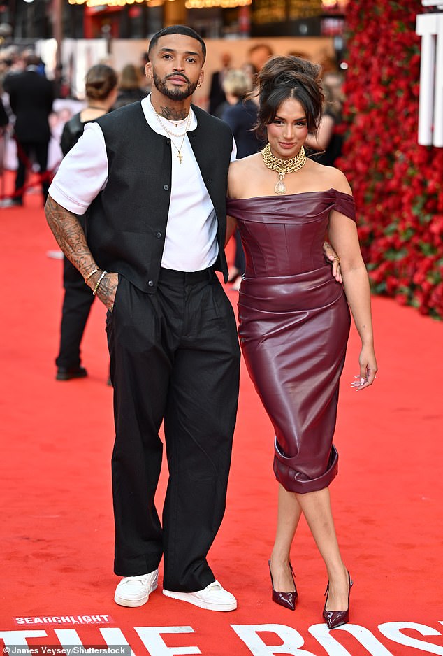 Meanwhile Love Islander Michael Griffiths was joined by actress Rukku Nahar for the premiere