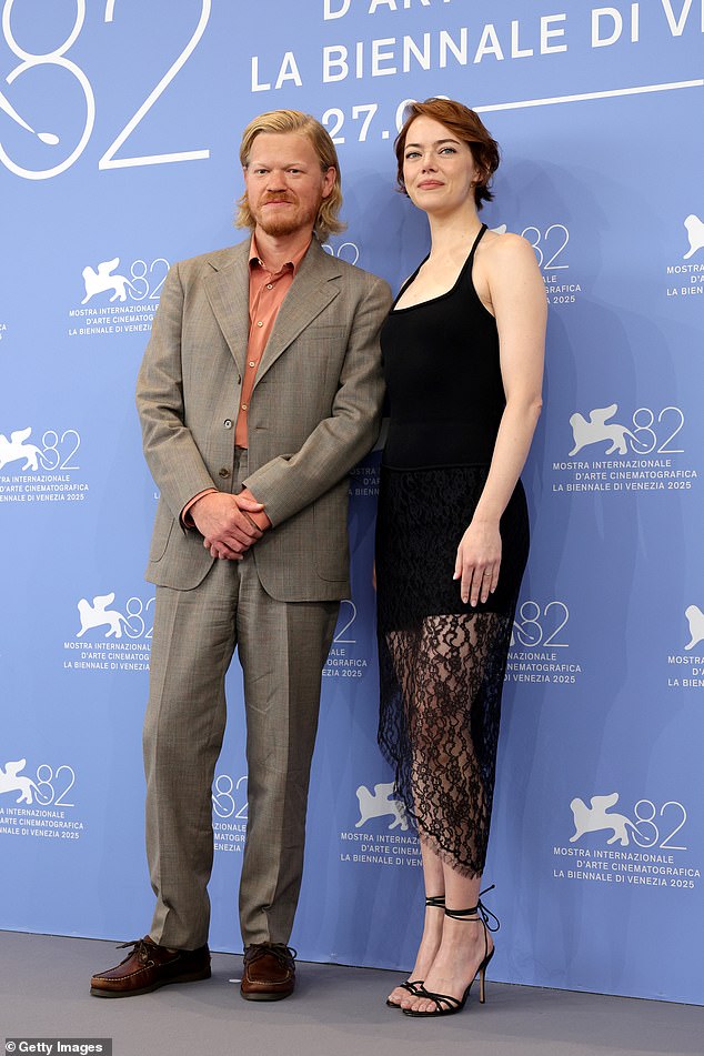 The actress - who won an Academy Award for her work in one of the 50-year-old director's films - is joined by Jesse Plemons as he stars as one of her kidnappers