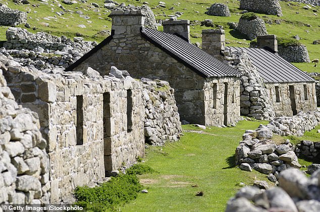 A recent photo of what was once the main street of St Kilda. Some of the cottages have been restored