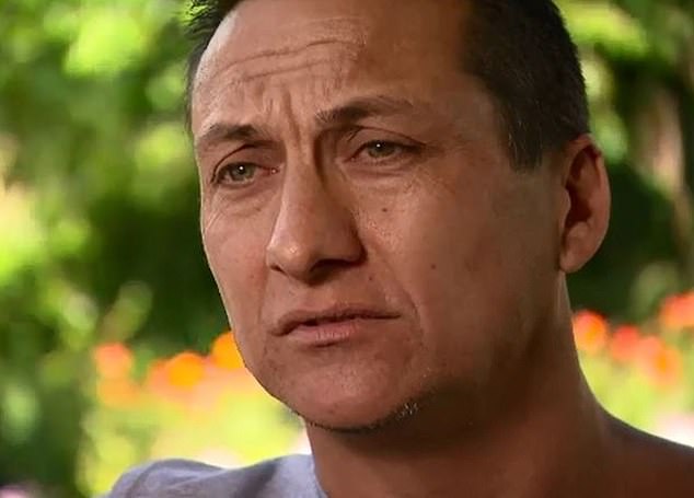 Dezi Freeman is seen in a neighbour wars story on A Current Affair in 2018 / gunman accused of shooting dead two cops and wounding a third at a remote shack in Victoria's High Country, Melbourne Australia