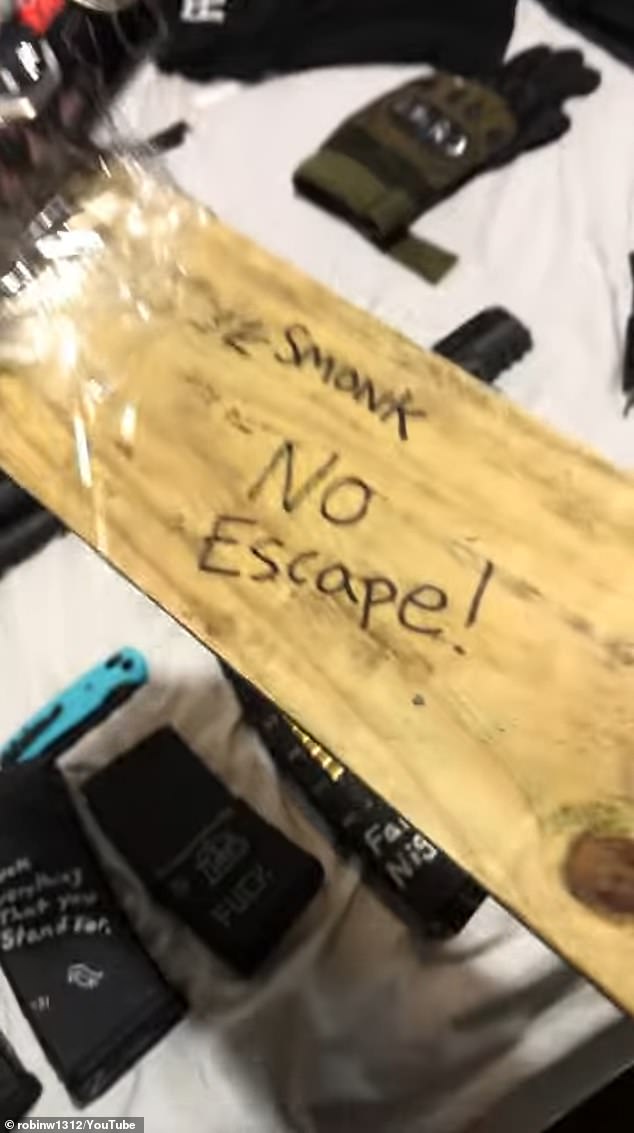 Minneapolis Police Chief Brian O¿Hara said Westman showed wooden boards with smoke canisters attached in a YouTube video, meaning she possibly intended to trap students inside