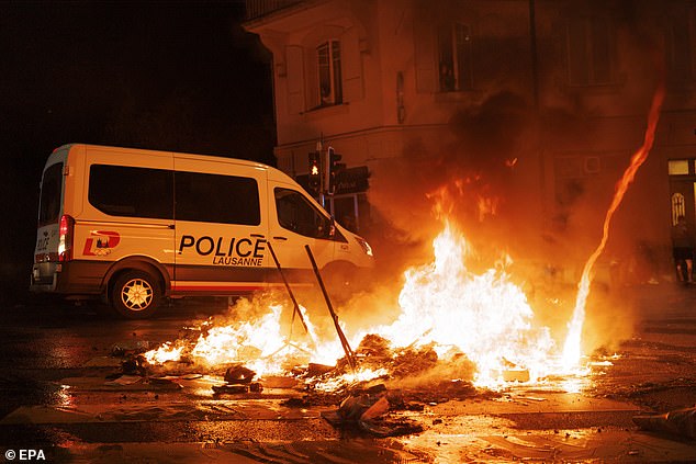 It was the third death in less than three months in Lausanne during a police intervention