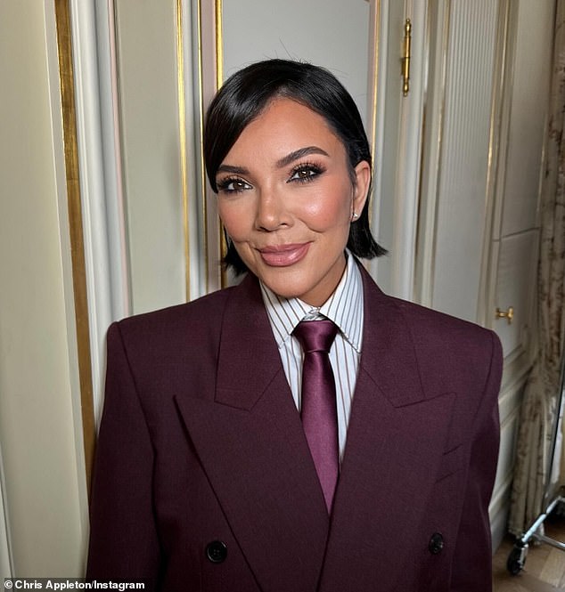 Back in May fans did a double take when Kris showed off her fresh-faced look, looking remarkably like her second-oldest daughter Kim Kardashian , 44, in the pictures