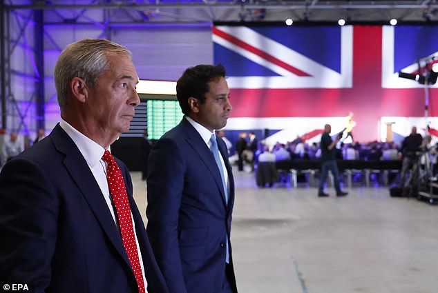 Senior Reform figure Zia Yusuf (right) said it was 'quite reasonable' for public money to go to the Taliban given Afghanistan already receives millions of pounds in foreign aid