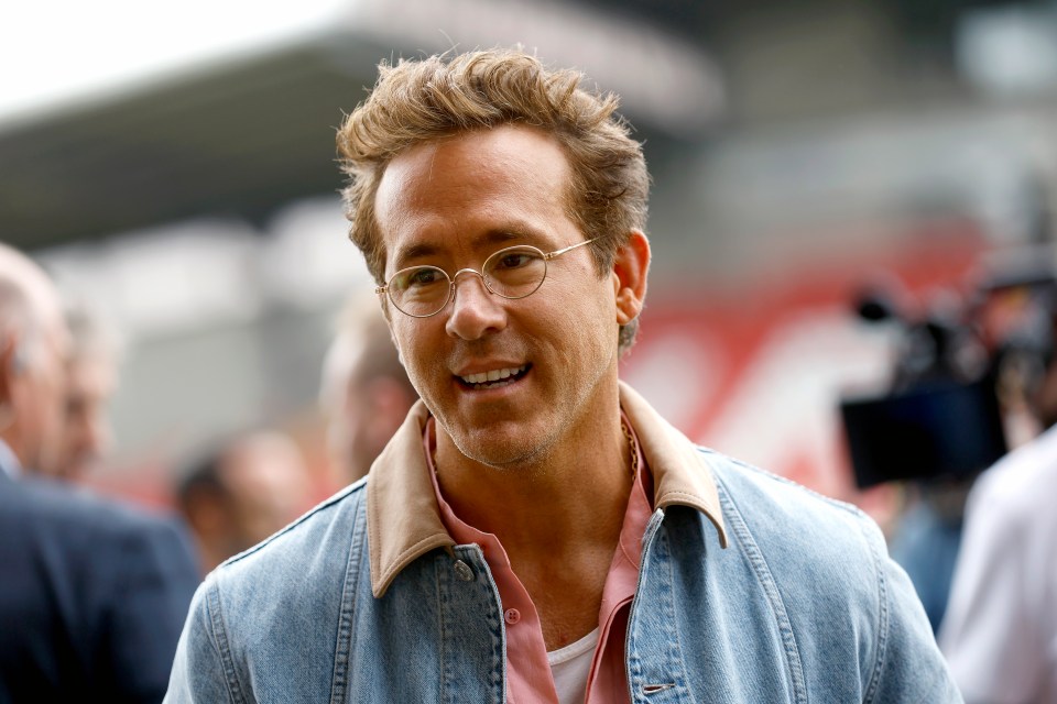 Ryan Reynolds, co-owner of Wrexham AFC.