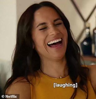 'Great, I love it!' Meghan laughed