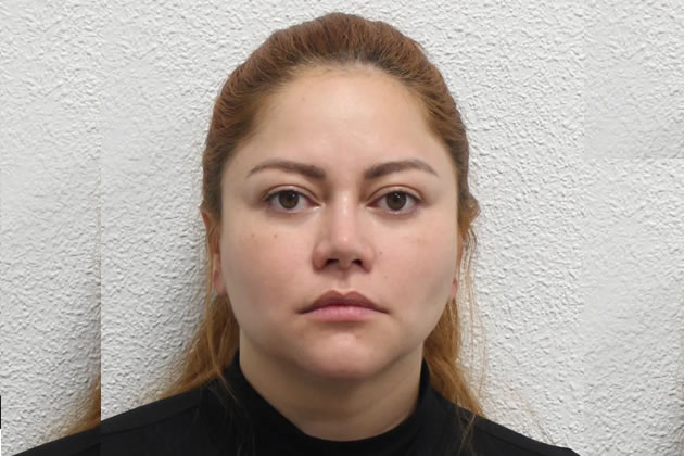 Mugshot of Nayara Robeiro.