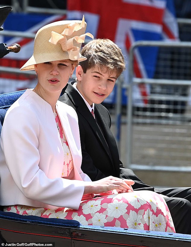Sophie and Edward's children – Louise and James. According to author Sean Smith, it was a 'source of great regret for Sophie' that Mary 'missed out on seeing her children grow up'