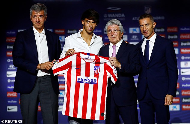 But it was not all plain sailing for Berta in Madrid - the club-record £113m deal for Joao Felix was a failure