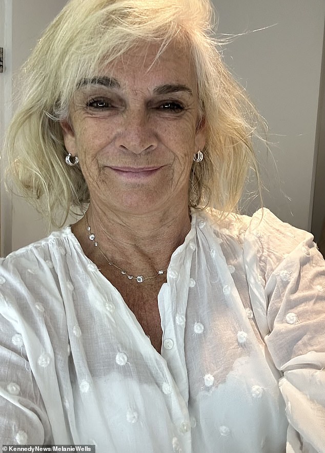 Shortly after boarding, Melanie says she began to feel unwell